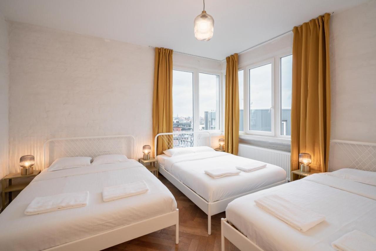 Antwerp City Center Two-Bedroom Apartments Exterior photo
